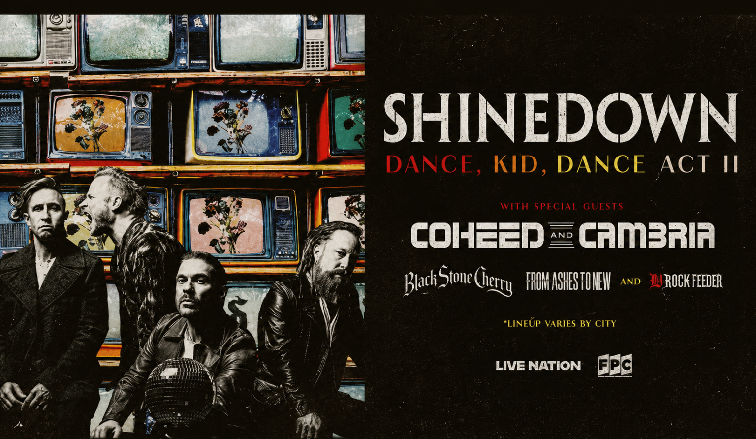 SHINEDOWN kommen 2026 auf Europatour!