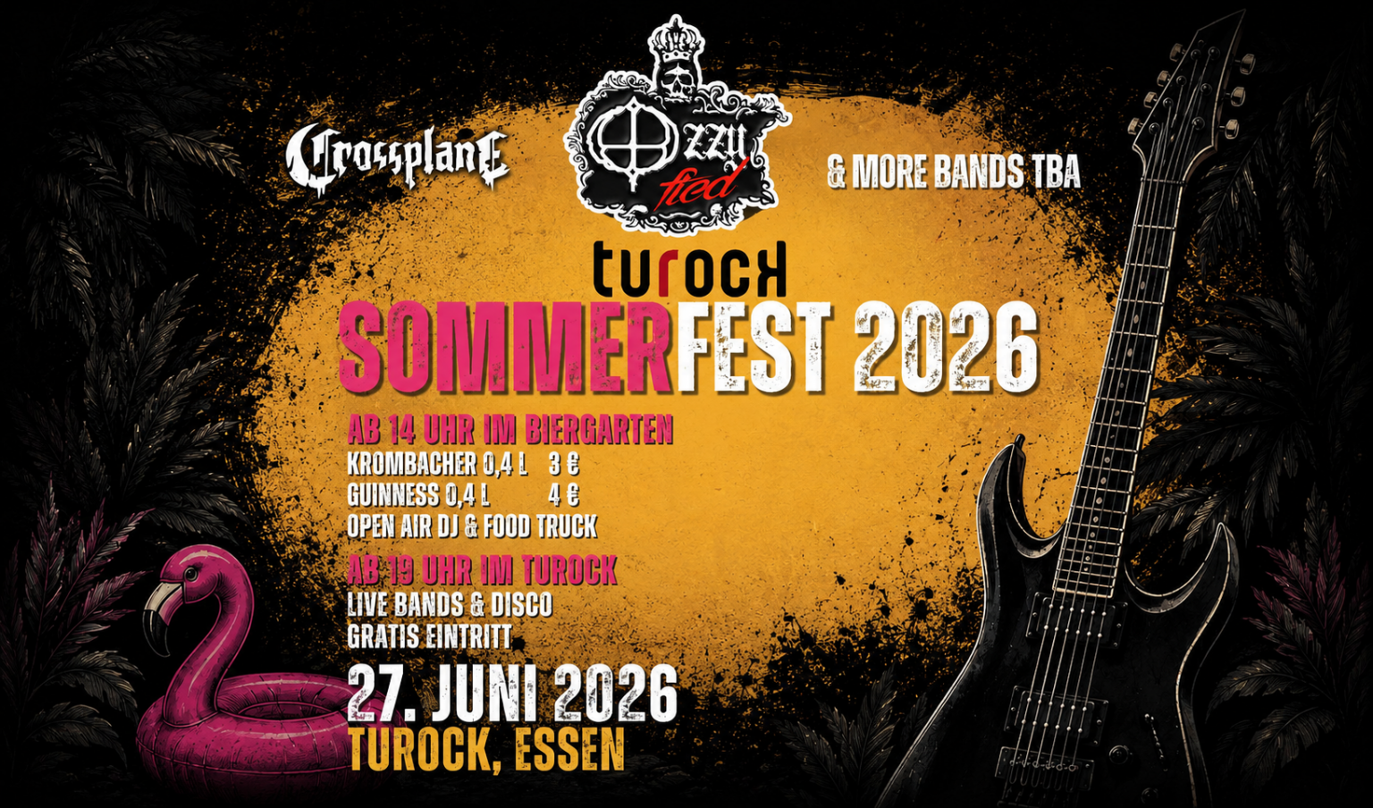 TUROCK SOMMERFEST 2026 Essen
