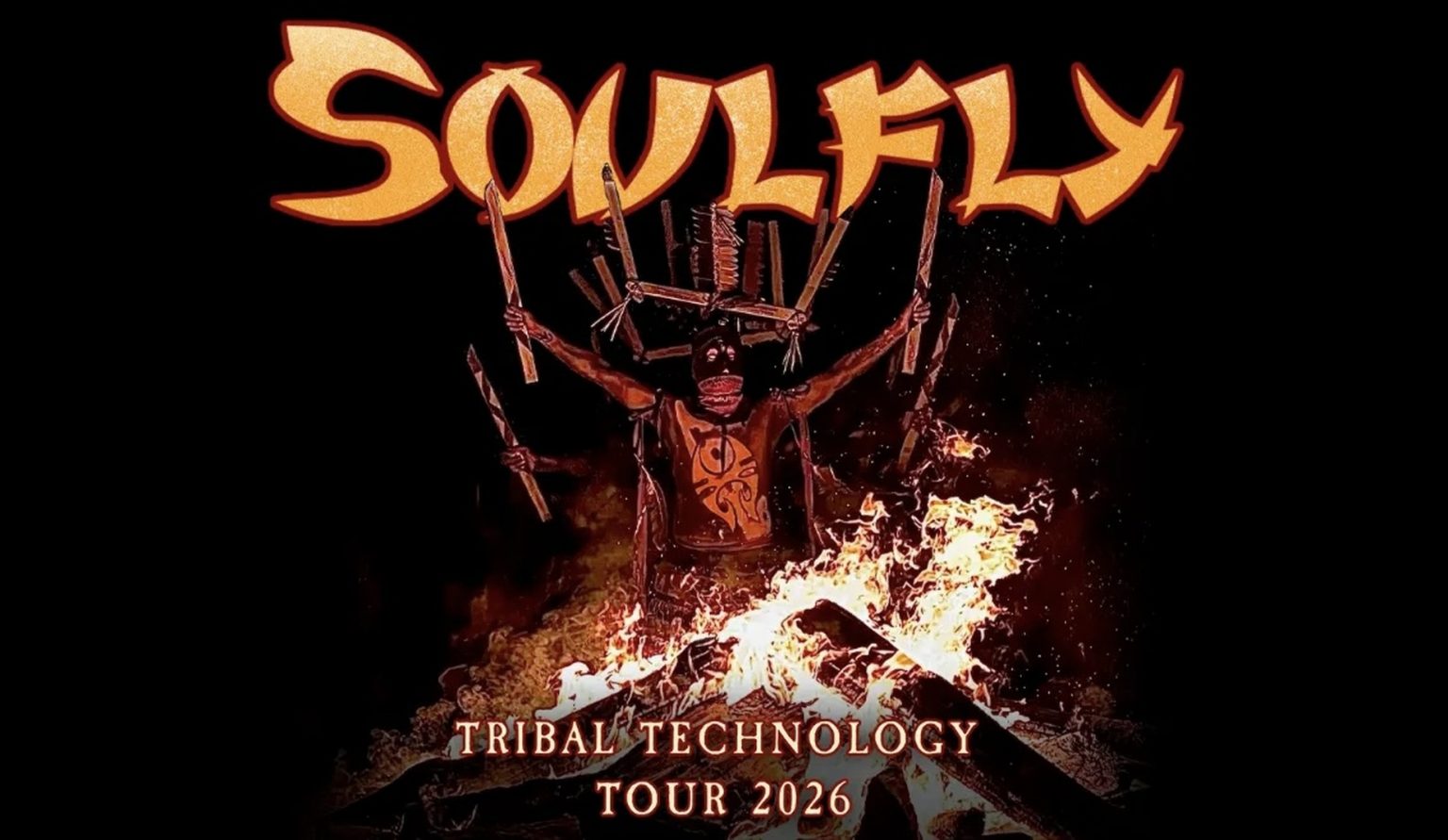 SOULFLY „Tribal Technology Tour 2026“ Deutschland