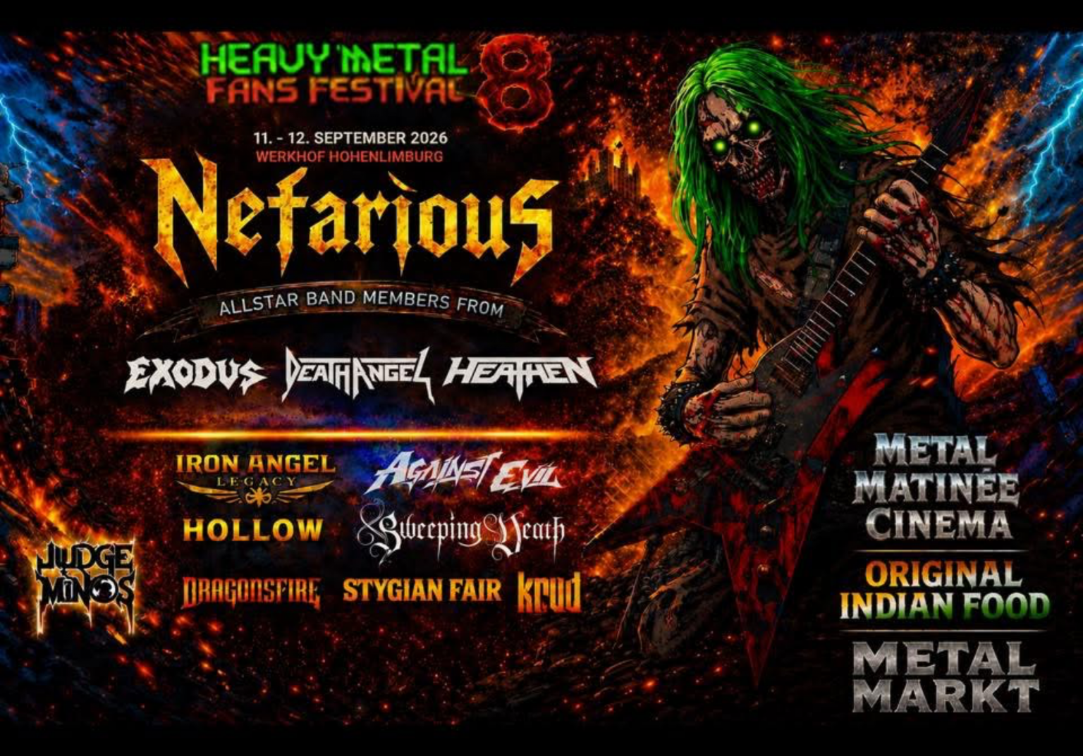 HEAVY METAL FANS FESTIVAL 2026 Werkhof Hohenlimburg