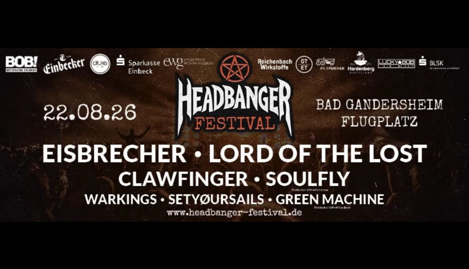 2500 Metal-Fans beim 1. Headbanger Festival in Bad Gandersheim